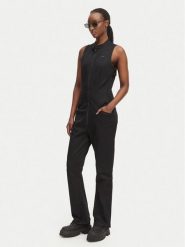 G-Star Raw Kombinezon Lynn D28416-C105 Czarny. Czarne sukienki damskie G-Star Raw, m, bez wzorów, z bawełny, retro, bez kołnierzyka, bez ramiączek. Za 579.99 zł.