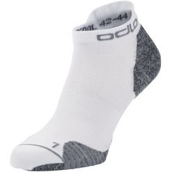 Skarpety do biegania Odlo 3-pak Ceramicool Run. Białe skarpetki damskie ODLO, bez wzorów. W wyprzedaży za 146.60 zł.
