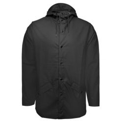 Kurtka RAINS JACKET V3 Czarny. Czarne kurtki męskie Rains, m, bez wzorów, z syntetyku, bez kaptura. Za 404.76 zł.