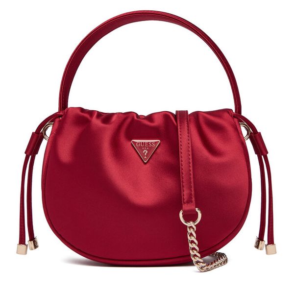 Torebka Guess. Czerwone torebki do ręki damskie Guess, z aplikacjami, bez dodatków. Za 589.99 zł.