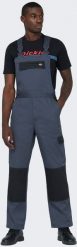 Dickies Ogrodniczki Dickies Everyday Grey/Black. Czarne spodnie sportowe męskie Dickies, m, bez wzorów. Za 238.28 zł.
