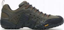 Buty trekkingowe męskie Merrell Merrell Intercept J004275 Zielone 44. Zielone trekkingi męskie Merrell, bez zapięcia. Za 534.51 zł.