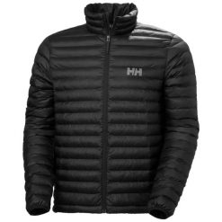 Kurtka puchowa Helly Hansen Sirdal. Czarne kurtki męskie Helly Hansen, xl, bez wzorów, z poliesteru, bez kaptura. Za 653.50 zł.