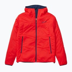 Kurtka hybrydowa męska Marmot Novus 2.0 Hoody. Czerwone kurtki męskie Marmot, m, bez wzorów, sportowe, bez kaptura. Za 359.99 zł.