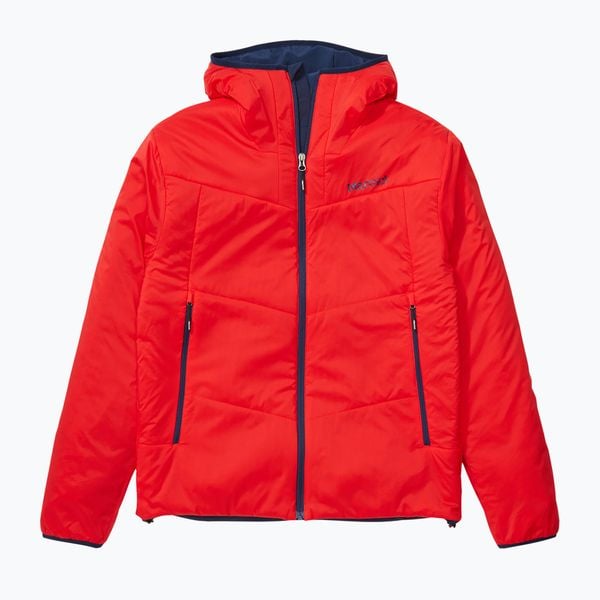 Kurtka hybrydowa męska Marmot Novus 2.0 Hoody. Czerwone kurtki męskie Marmot, m, bez wzorów, sportowe, bez kaptura. Za 359.99 zł.