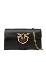 Pinko Torebka Love One Wallet C PE 23 PLTT 100062 A0F1 Czarny. Czarne torebki do ręki damskie Pinko, bez wzorów, ze skóry, bez dodatków. Za 1,059.00 zł.