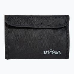 Portfel Tatonka Passport Safe. Czarne portfele męskie Tatonka, bez wzorów. Za 72.99 zł.