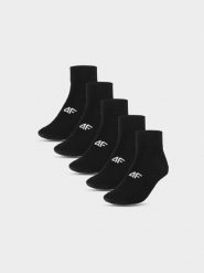 4F Skarpetki casual za kostkę (5-pack) męskie - białe 39-42. Białe skarpety męskie 4F, bez wzorów, z bawełny. Za 59.99 zł.