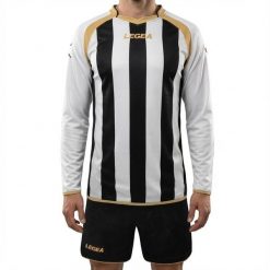 Kurtka treningowa do biegania KIT RIAD ML biało-czarna. Białe kurtki sportowe damskie Legea, xl, bez wzorów, z bawełny, bez ramiączek, z kapturem, do biegania. Za 80.00 zł.