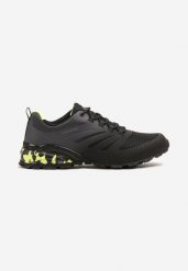 Czarno-Zielone Buty Sportowe Sneakersy z Efektem Ombre na Tłoczonej Podeszwie Nelloti. Czarne buty sportowe męskie Born2be, na lato, bez wzorów, z jeansu, bez zapięcia. Za 169.99 zł.