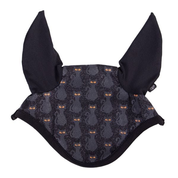 Czapka dla konia QHP Halloween. Czarne czapki damskie QHP, bez wzorów, sportowe. Za 133.50 zł.