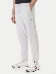 Tommy Hilfiger Spodnie dresowe UM0UM03664 Szary Regular Fit. Szare spodnie sportowe męskie Tommy Hilfiger, l, bez wzorów, z bawełny. Za 289.99 zł.