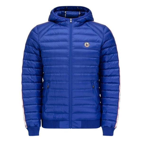 Kurtka JOTT COLIN Niebieski. Niebieskie kurtki męskie Jott, m, bez wzorów, z tkaniny, bez kaptura. Za 404.99 zł.