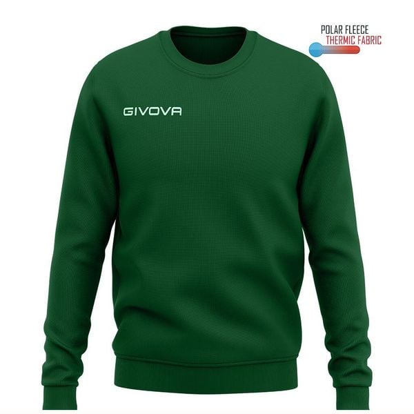 Bluza piłkarska dla dorosłych Givova Maglia One zielona. Zielone bluzy damskie Givova, xs, bez wzorów, sportowe, bez ramiączek, bez kaptura. Za 79.00 zł.