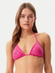 Guess Góra od bikini E5GJ13 MC040 Różowy. Czerwone bikini Guess, z aplikacjami, z syntetyku. Za 179.99 zł.