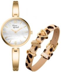 Zegarek damski Pierre Ricaud P22092.115FQ152.LEO złoty. Żółte zegarki damskie Pierre Ricaud, złote. Za 268.00 zł.
