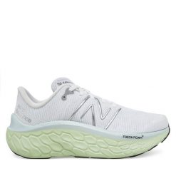 Buty do biegania New Balance. Białe obuwie sportowe damskie New Balance, bez wzorów, bez zapięcia, do biegania. Za 369.99 zł.