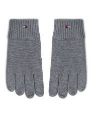 Tommy Hilfiger Rękawiczki Essentials AM0AM12845 Szary. Szare rękawiczki męskie Tommy Hilfiger, bez wzorów, z dzianiny. Za 169.99 zł.