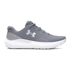 Buty Męskie Do Biegania Under Armour Surge 4 Obuwie Sportowe. Szare buty sportowe męskie Under Armour, bez wzorów, bez zapięcia, do biegania. Za 259.99 zł.
