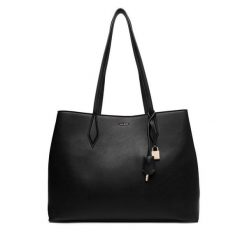 Torebka Aldo. Czarne shopperki damskie Aldo, bez wzorów, bez dodatków. Za 329.99 zł.