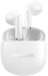 CANYON Słuchawki TWS OnGo 13 półotwarte białe. Białe słuchawki bezprzewodowe Canyon. Za 35.84 zł.