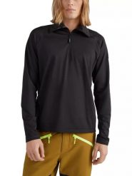 Sweter polarowy męski O'Neill Clime Fleece. Czarne swetry męskie O'Neill, m, bez wzorów, z materiału, sportowe, bez kołnierzyka, bez ramiączek. Za 150.00 zł.
