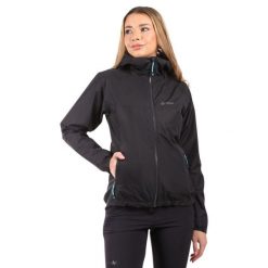 Damska kurtka outdoorowa Kilpi SONNA-W. Czarne kurtki sportowe damskie Kilpi, xl, bez wzorów, bez ramiączek, bez kaptura, trekkingowe. Za 422.05 zł.