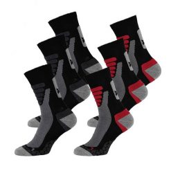Skarpety turystyczne Xtreme 6-pack Multi Czarny. Czarne skarpetki damskie XTREME SOCKSWEAR, bez wzorów. Za 194.99 zł.