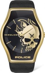 Zegarek Police Męski Zegarek POLICE model PEWJA2002301 (45MM) NoSize. Zegarki męskie Police, bez wzorów. Za 465.70 zł.