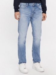 Guess Jeansy M4RAS2 D58M3 Niebieski Slim Fit. Niebieskie jeansy męskie Guess, z bawełny. Za 459.99 zł.