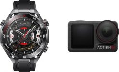 Smartwatch Huawei Watch Ultimate 2 + DJI Osmo Action 5 Pro Czarny. Czarne zegarki smartwatch Huawei, bez wzorów. Za 3,911.95 zł.