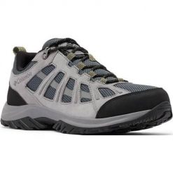 Buty trekkingowe męskie Columbia Redmond Iii. Czarne trekkingi męskie Columbia, z materiału, bez zapięcia. Za 449.00 zł.