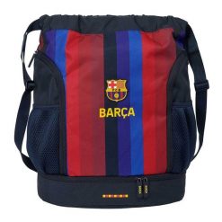 Sportowy plecak Barcelona 2026-27. Niebieskie plecaki męskie FC BARCELONA, bez wzorów, z materiału, sportowe. Za 292.36 zł.