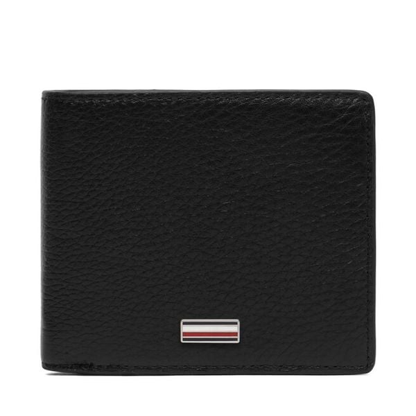 Portfel Tommy Hilfiger. Czarne portfele męskie Tommy Hilfiger, bez wzorów. Za 314.99 zł.