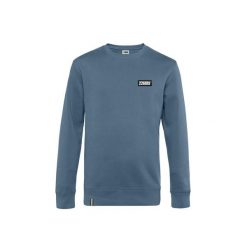 Bluza z naszywką logo 226ERS. Szare bluzy damskie 226ERS, m, z aplikacjami, z bawełny, eleganckie, bez ramiączek, bez kaptura. Za 339.00 zł.