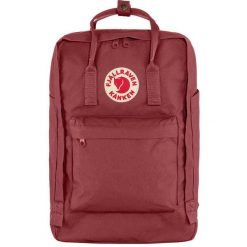 Plecak sportowy, na uczelnię Kanken mieści Laptop 17 20l. Czerwone plecaki męskie Fjällräven, bez wzorów, sportowe. Za 555.99 zł.