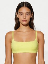 Tommy Hilfiger Biustonosz top UW0UW06223 Żółty jasny. Żółte biustonosze Tommy Hilfiger, bez wzorów, z syntetyku. Za 159.99 zł.