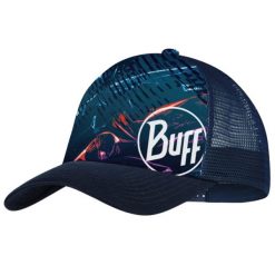 Czapka z daszkiem Unisex Buff Trucker Cap. Żółte czapki damskie Buff, bez wzorów, z bawełny, sportowe. W wyprzedaży za 90.94 zł.