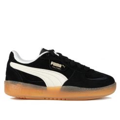 Buty damskie trampki sportowe PALERMO MODA. Czarne trampki i tenisówki damskie Puma, bez wzorów, z dresówki, bez zapięcia. Za 219.00 zł.