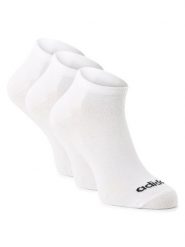 Adidas Sportswear skarpety do obuwia sportowego pakowane po 3 szt. Kobiety Bawełna biały, M. Białe skarpetki damskie adidas Sportswear, bez wzorów, z bawełny. Za 39.95 zł.