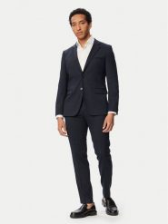 HUGO Garnitur Arti-Hesten 253X 50567831 Granatowy Extra Slim Fit. Niebieskie garnitury męskie Hugo, m, bez wzorów, z syntetyku. Za 1,999.00 zł.