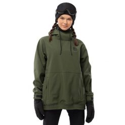 Damska kurtka snowboardowa Sporty zimowe Siroko W1-W Kilimanjaro. Zielone kurtki sportowe damskie SIROKO, na zimę, xs, bez wzorów, bez ramiączek, bez kaptura, narciarskie. Za 844.00 zł.