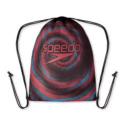 Plecak worek sportowy unisex Speedo Printed Mesh Bag. Czerwone plecaki męskie Speedo, bez wzorów, z meshu, eleganckie. Za 57.11 zł.