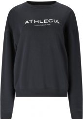 Bluza damska Athlecia Atkins. Niebieskie bluzy damskie Athlecia, m, bez wzorów, z materiału, eleganckie, bez ramiączek, bez kaptura. Za 168.50 zł.