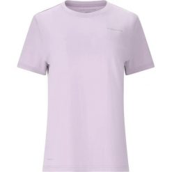 Damski jersey Endurance Vista V2. Fioletowe koszulki sportowe damskie Endurance, bez wzorów, z jersey, bez ramiączek, do biegania. Za 158.00 zł.