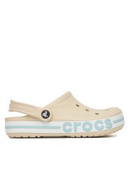 Crocs Klapki BAYABAND CLOG 205089-1LI Beżowy. Brązowe klapki męskie Crocs, bez wzorów, z tworzywa sztucznego, bez zapięcia. Za 229.99 zł.