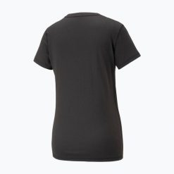 Koszulka damska PUMA Graphic Tee Training puma. Czarne bluzki damskie Puma, bez wzorów, sportowe, bez kołnierzyka, bez ramiączek. Za 44.99 zł.