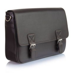 Torba męska Tizano czekolada TM14-E1. Czarne torby na laptopa damskie TIZANO, bez wzorów, z materiału. Za 160.00 zł.