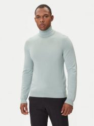 HUGO Sweter San Thomas-M 50474174 Zielony Regular Fit. Zielone swetry męskie Hugo, l, bez wzorów, z wełny, bez kołnierzyka, bez ramiączek. Za 519.99 zł.