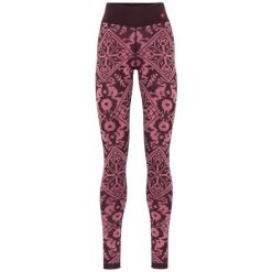 Damskie legginsy Kari Traa Saga. Fioletowe legginsy damskie Kari Traa, bez wzorów, z elastanu. Za 477.50 zł.